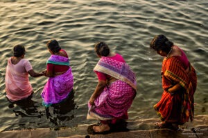 The Indian woman traditional rituals