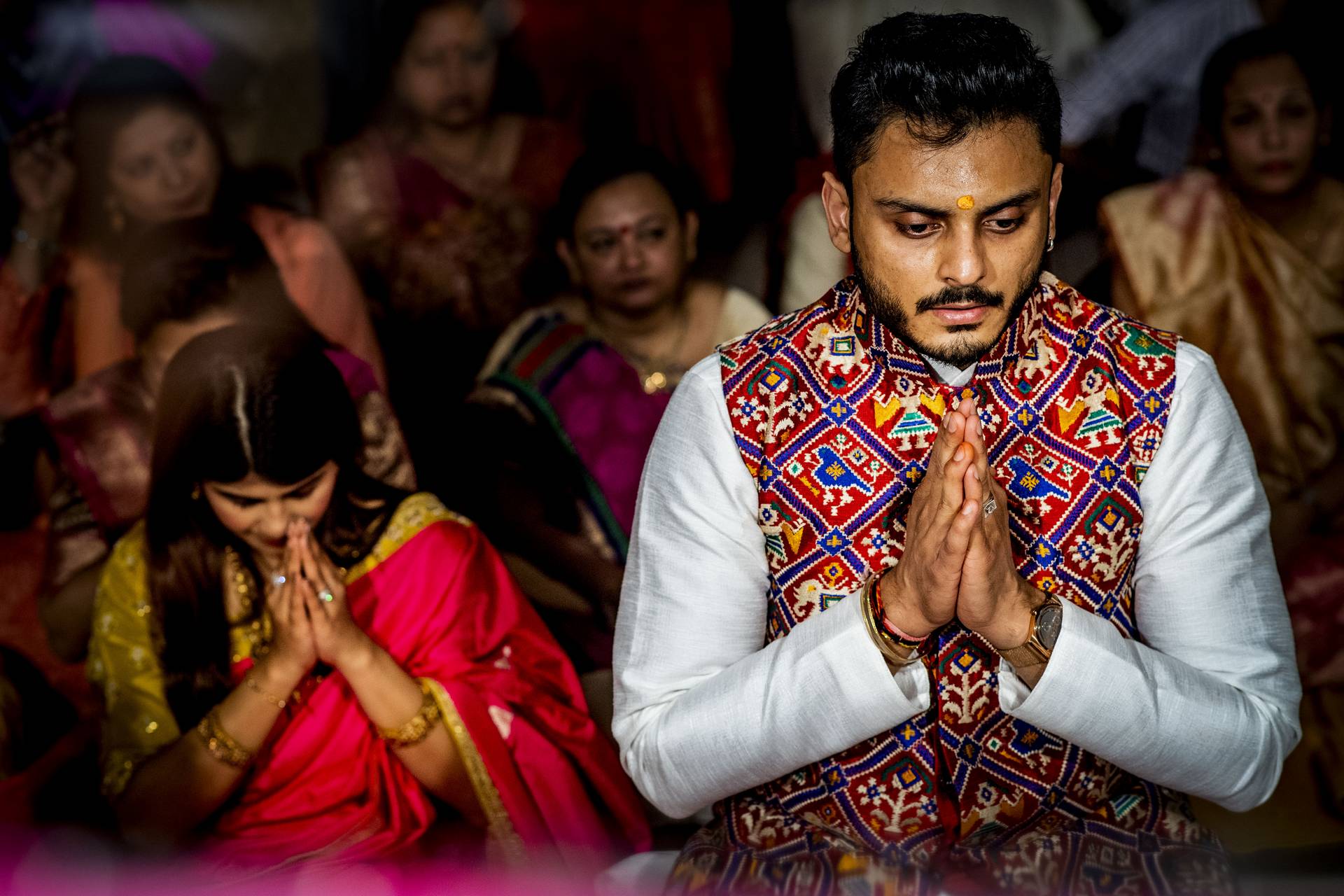 indian wedding pray